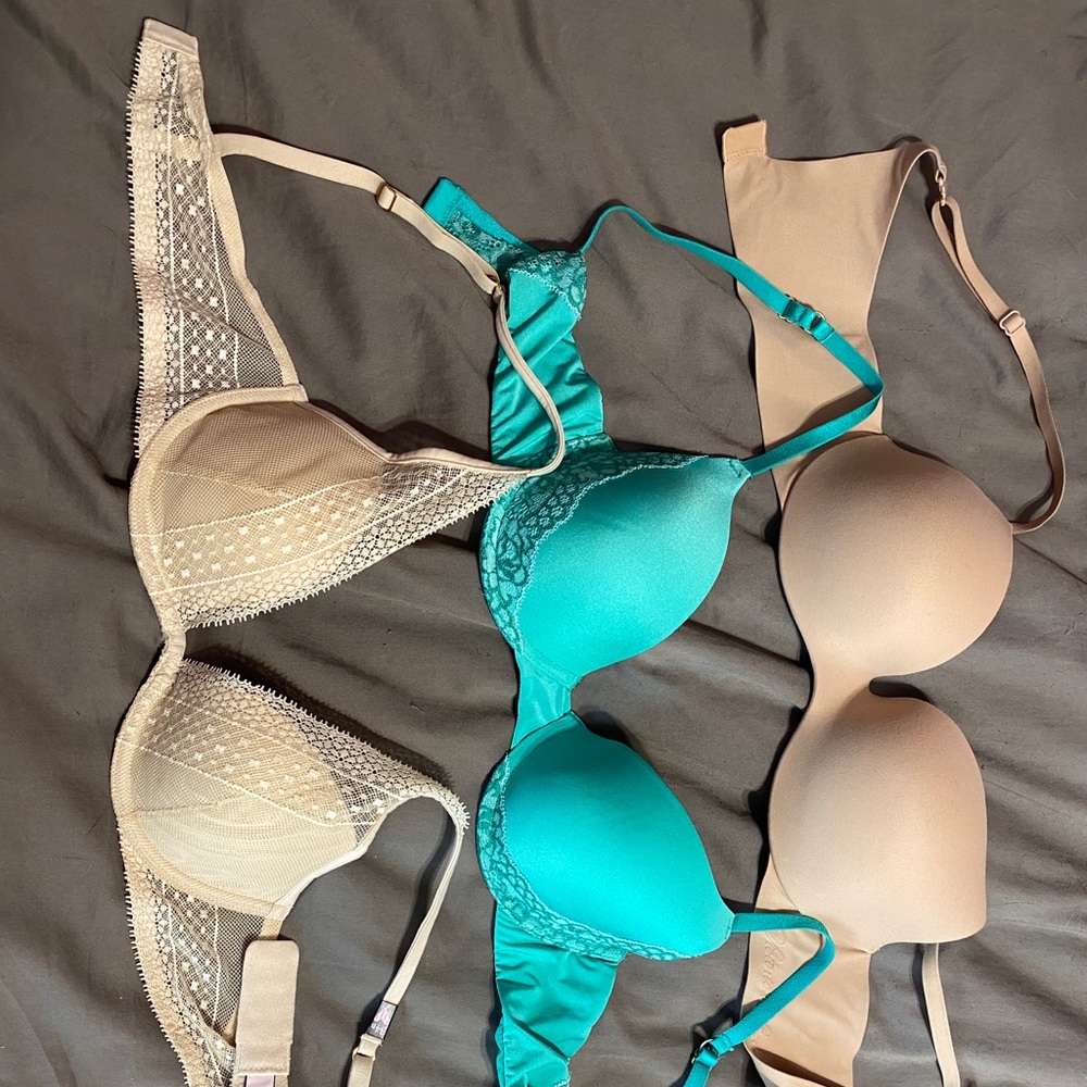 Batch of worn once (or never) 34B bras.